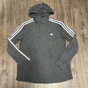 Adidas Climalite Long Sleeve Hooded Tee